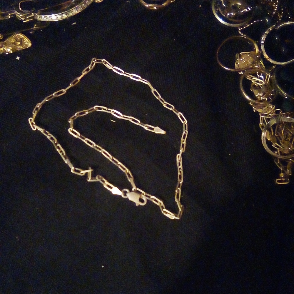 18 in sterling silver necklace almost mew
